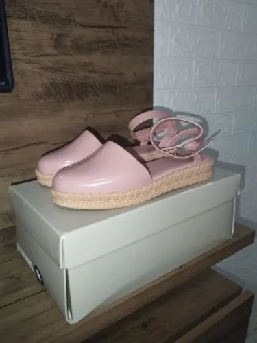 Melissa Espadridrille rosa bege 37 NOVA