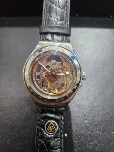 Relogio Swatch Automático Skeleton