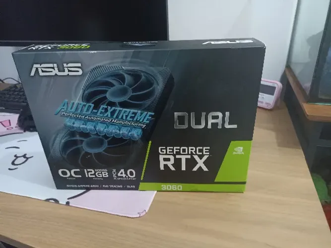 Placa de Vídeo Asus NVIDIA GeForce RTX 3060 12GB