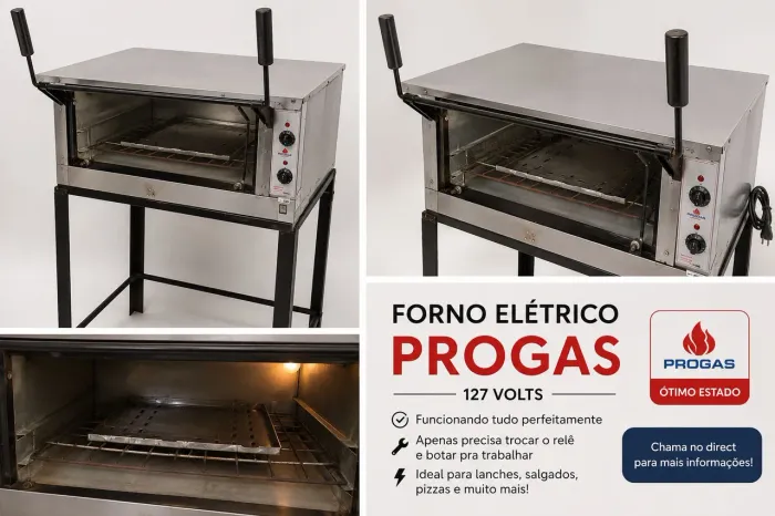 Forno elétrico progas 127v