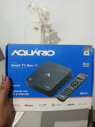 SMART TV BOX 4K EM PERFEITO ESTADO