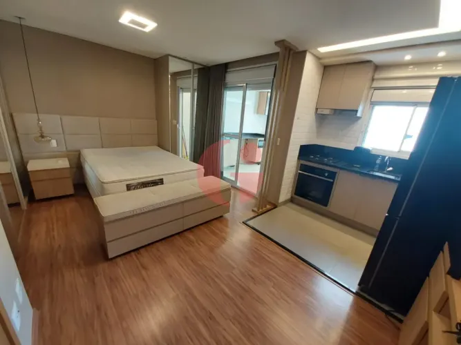 Apartamento para locação no condomínio Moriah com 1 quarto e 1 vaga de garagem - 36,64m²-