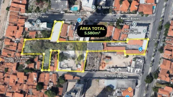 Terreno à venda, 5.580,00 m² por R$ 11.160.000 - Papicu - Fortaleza/CE