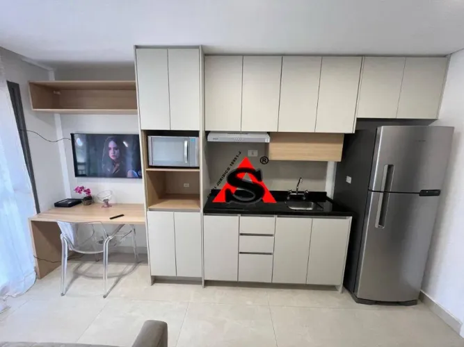 Studio com 1 dormitório para alugar, 38 m² por R$ 4.800,00/mês - Brooklin - São Paulo/SP
