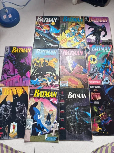 LOTE BATMAN- COLECIONADOR ANOS 90 (LER DESCRIÇÃO)