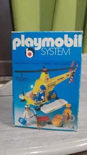 Helicoptero Salvamento Playmobil Geobra