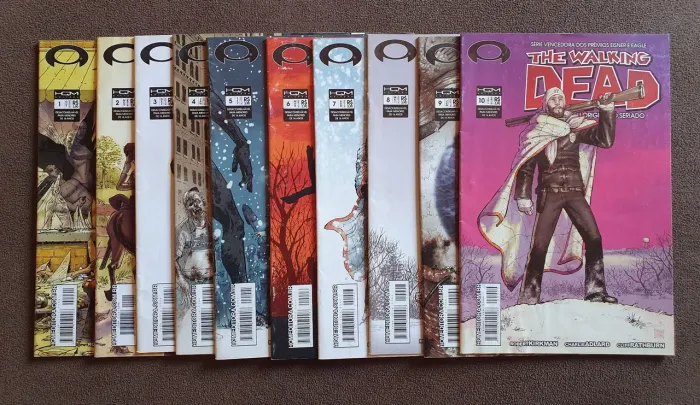 The Walking Dead - 1 a 15<br>*90 reais*