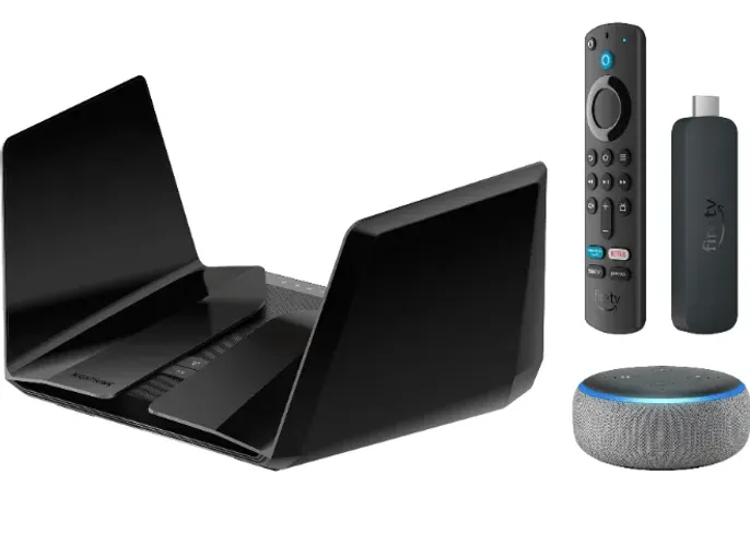 NETGEAR NIGHTHAWK RAX120-100NAS Roteador Smart WiFi-6 Banda-Dupla 6Gbps + BRINDES AMAZON