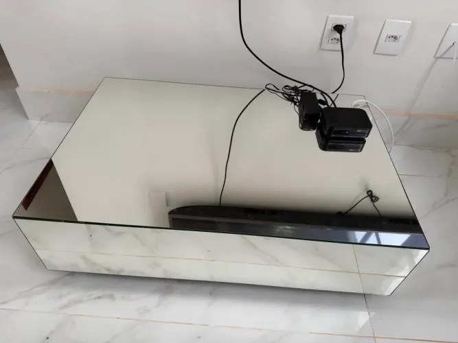 Mesa de centro, espelhada 
