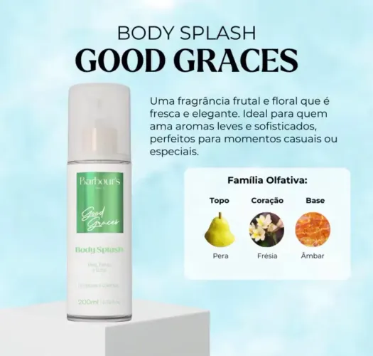 Body Splash Good Graces - Barbour?s Beauty 