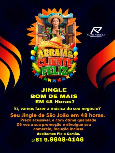 ARRAIÁ DO CLIENTE FELIZ