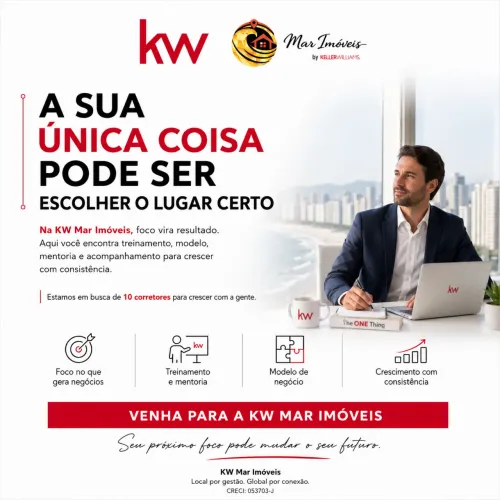 Corretor(a) de Imóveis | KW Mar Imóveis - Santos