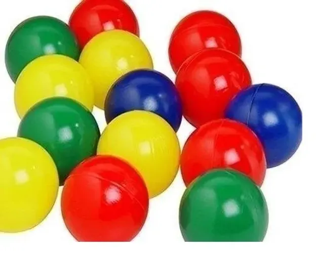500 bolinhas coloridas diversao com cores 76mm