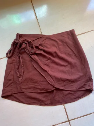 Short saia M desapego perfeito seminovo 