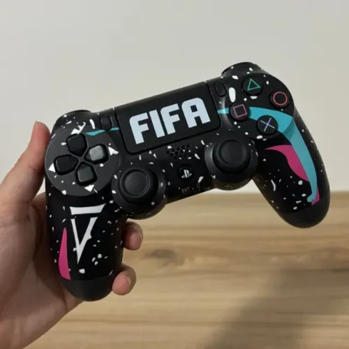 CONTROLE PS4 PERSONALIZADO - FAÇO ENTREGA
