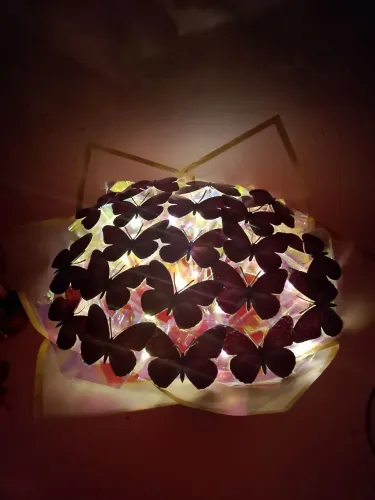 Buquê de 20 Borboleta com LED