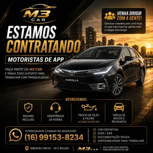 ESTAMOS CONTRATANDO MOTORISTAS
