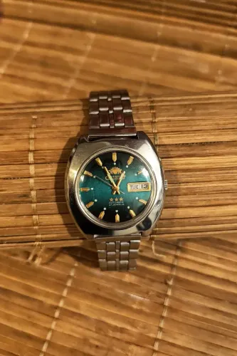 Relógio Vintage Orient 3 Estrelas Automático (21 Jewels) - 1970