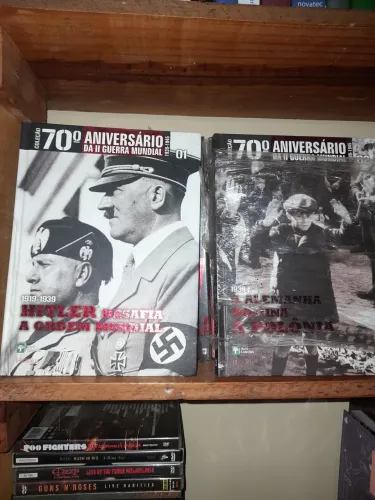 Coleção 70°Aniversário da 2ª Guerra mundial-Abril coleções história completa 30volumes