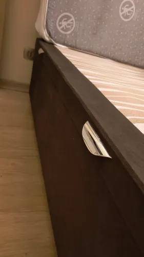 Box baú marrom para cama de casal