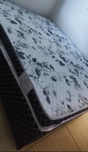 Kit Cama box + Colchão de Casal 