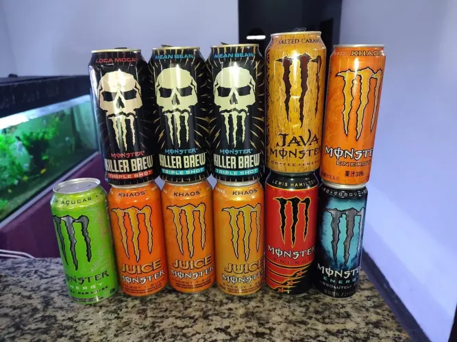 Latas Monster ( valores diferentes)