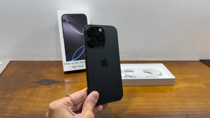 iPhone 16 PRO (256GB) SEMINOVO!