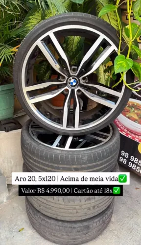 Jogo de Rodas BMW Aro 20, 5x120