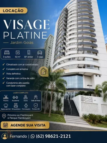 Apartamento para locação Jardim Goiás