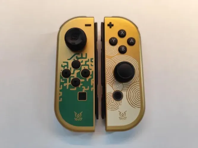 Joy con Edição limitada Zelda TOTK