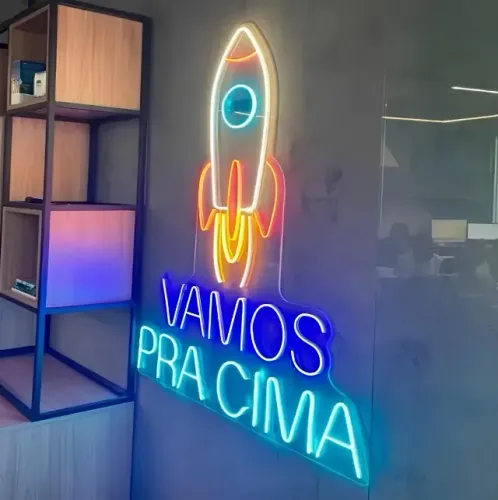 Neon Led - VAMOS PRA CIMA