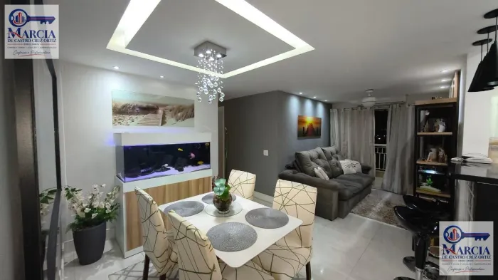 Apartamento à venda em Cachambi, Rio de Janeiro: 77m², suíte aconchegante, 2 banheiros, vi
