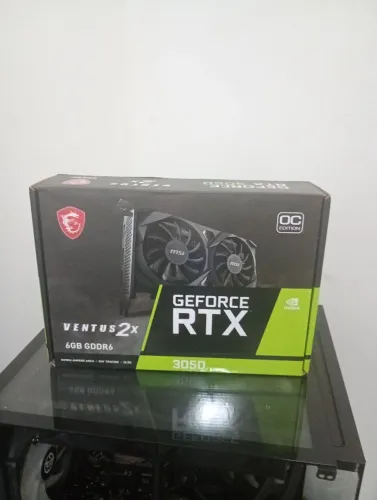 Rtx 3050 6gb Com 1 ano de uso. Aceito ofertas!