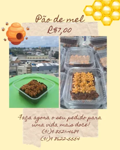 Doces para festa pães de mel 