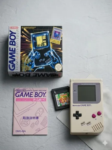 Nintendo Game Boy clássico para colecionadores funcionando perfeitamente 