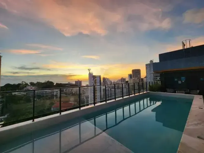 PRONTO PRA MORAR! Excelente studio na Barra | PORTEIRA FECHADA