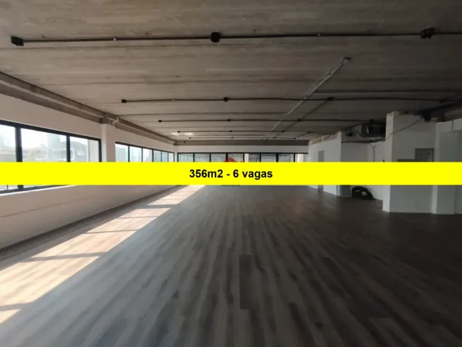Sala Comercial para Locação na Agua Branca, próximo ao metrô, Escritório com 356m², 8 vaga
