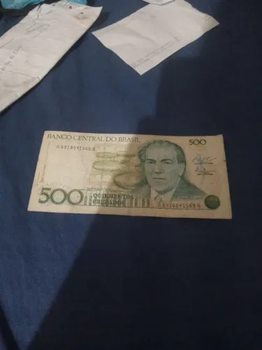 Nota de 500 cruzados
