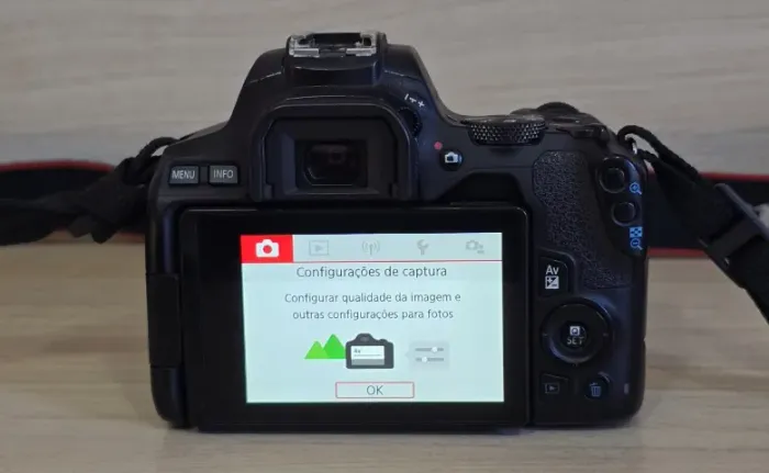 CANON SL3 + LENTE 18-55MM STM SUPER NOVA