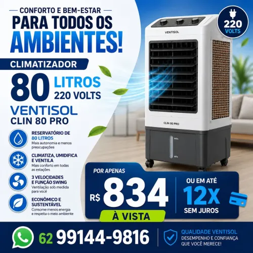 PROMOÇÃO CLIMATIZADOR