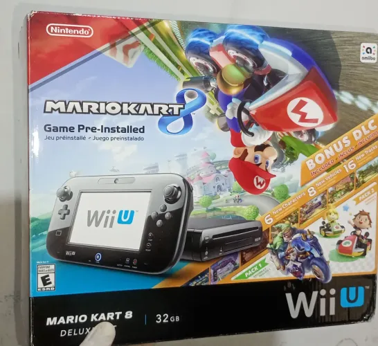Caixa Edição Mario Kart 8 Nintendo Wii U - original