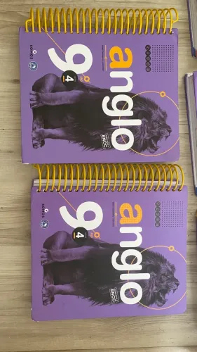 Livros Anglo 9 ano do Ensino Médio