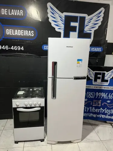 GELADEIRA BRASTEMP FROST FREE 370 LITROS 