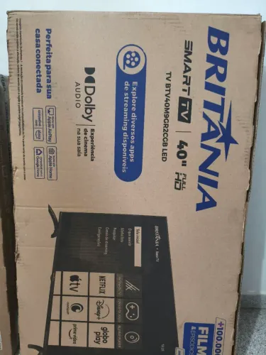Tv Smart Britania 40 polegadas