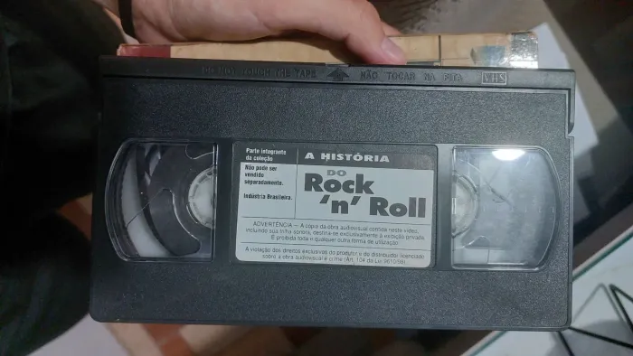 Janis Joplin história do rock Videocassete