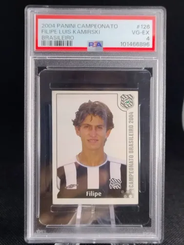 Figurinha Filipe Luis Flamengo Figueirense PSA Graded