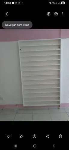 Vendo esmalteira toda em MDF , em estado de nova , medindo 1,20 de largura por 2 metros al