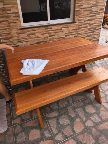 Mesa rústica