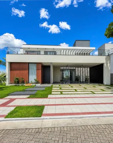 Casa duplex 4 suites á venda no Alphaville Jacuhy, Serra-ES