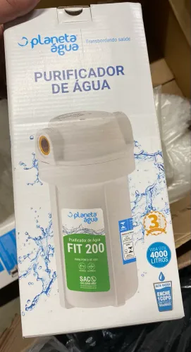 Purificador de Água Filtro Planeta Água Fit 200 Rosca 1/2"